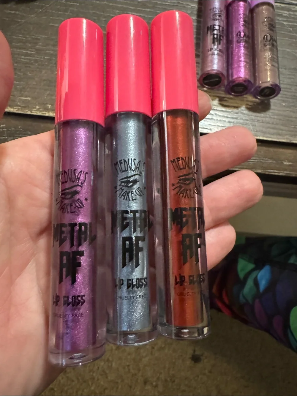 Medusa Metallic & Disco Glitter Lip Gloss Bundle